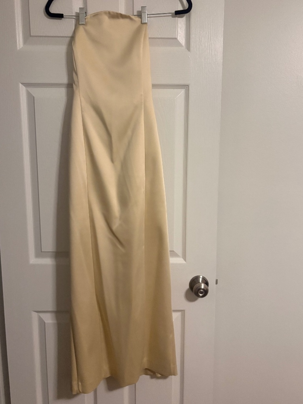 Zara strapless dress